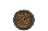 Horloge Ronde Chiffres Romains