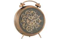 Clock Alarm Roman Numerals Gears