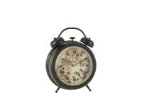 Clock Alarm Roman Numerals Gears