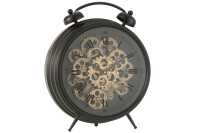 Clock Alarm Roman Numerals Gears