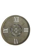 Clock Round 4 Roman Numerals Gears