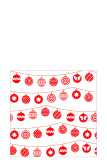 Pack 20 Napkins Christmas Baubles