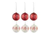 Box Of 6 Christmas Baubles