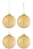 Box Of 4 Christmas Baubles Regular