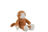 Mono Peluche Marron Small