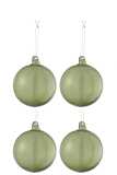 Box Of 4 Christmas Baubles Regular