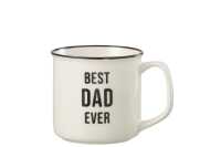 Mug Message Best Dad Porcelain