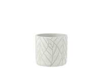 Flowerpot Leaf Ceramic