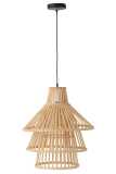 Hanging Lamp Layers Bamboo Natural