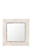 Coral Mirror Square Metal