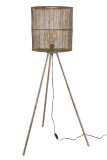 Standing Lamp Metal Antique Brown