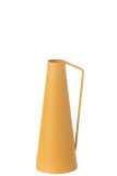 Vase Rond Acier Ocre Small