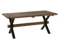 Tisch Gealtertes Holz Braun