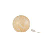 Lamp Melissa Round Glass Beige