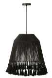 Lampe Suspendu Celia Jute Noir