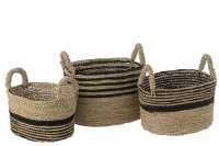 Set 3 Panier Aline Raffia