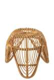 Hocker Lea Rattan Naturell