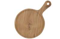 Cutting Board Round Wood Natural