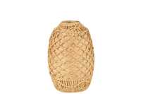 Vase Tresse Bambou Naturel Medium