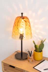 Lampe Oceane Verre Jaune