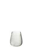 Vase Carreaux Verre Transparent