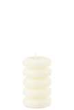 Kaars Macaron Wit Large-10u