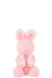 Candle Rabbit Pink Medium-15h