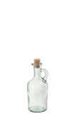 Carafe Ronde Et Bouchon Verre