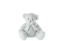 Bear Plush With Bow Tie Polyester