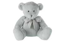 Bear Plush With Bow Tie Polyester