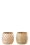 Candle Holder Perforated Metal