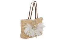 Sac De Plage Coquillages/Plumes