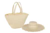 Set 2 Sacs De Plage + Chapeau