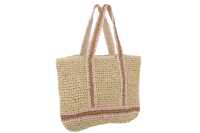 Sac De Plage Marron/Rose Anse