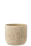 Maceta Ceramica Beige Large