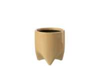 Flowerpot Helia Ceramic Green