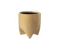 Flowerpot Helia Ceramic Green