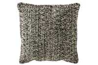 Coussin Miami Poly Noir/Blanc