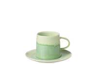 Tasse+Sous-Tasse Lara Porcelaine