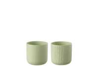 Flowerpot Gen Ceramic Pistache