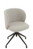 Chair Turn/Up/Down Linen Grey