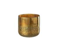 Windlicht Spiegel Goud Glas Medium