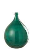 Vase Lisbonne Verre Vert