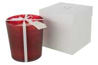 Scented Candle M-Chic Glass Red