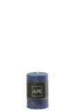 Cylinder Candle Dark Blue Small