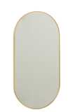 Mirror Oval Grale Gl/Met Gd