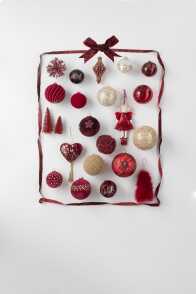 Kerstboom Hanger Veren Rood