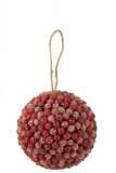 Boule Suspension Baies Paillettes