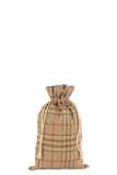 Bag Christmas Checkered Textile