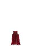 Sac Noel Velours Rouge Small